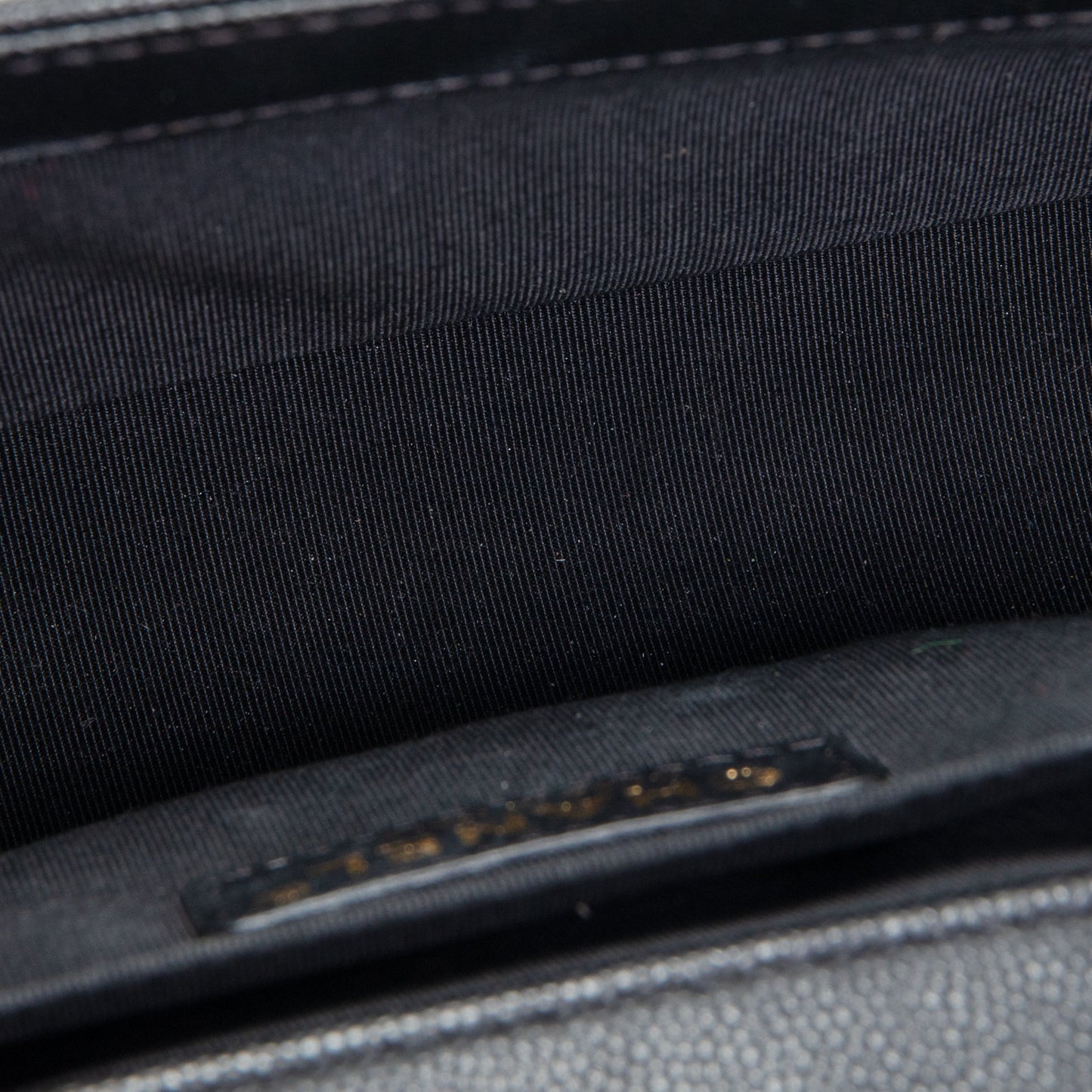 CHANEL Caviar Medium Boy Bag - Black