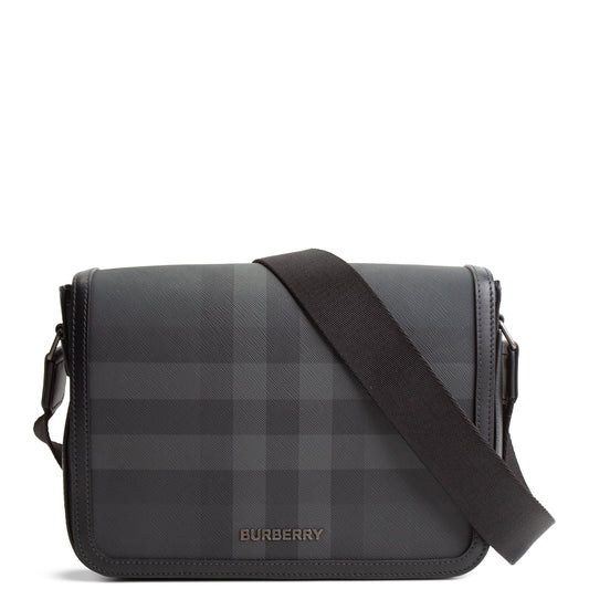 BURBERRY Smoked Haute Check Messenger