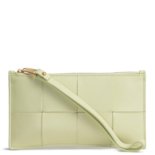 BOTTEGA VENETA Maxi Intrecciato Wristlet Pouch